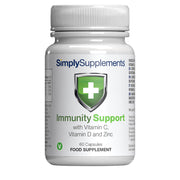 SimplySupplements Immunity Support supplement bottle on a white background