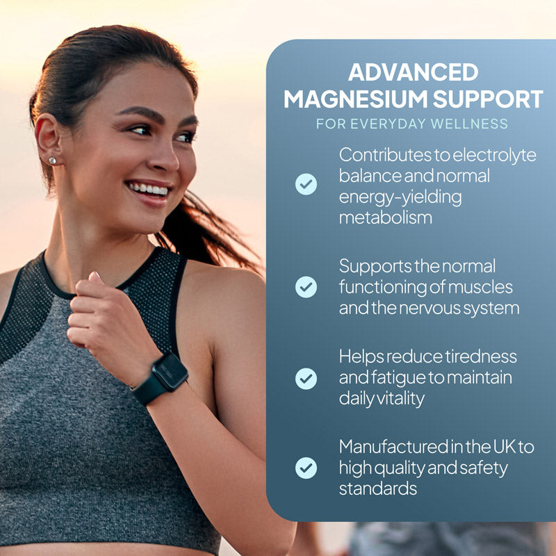 magnesium citrate supports electrolyte balance, energy-yielding metabolism and the normal functioning of muscles and the nervous system