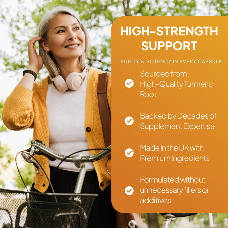 High-strength support, formulated without unnecessary fillers or additives.