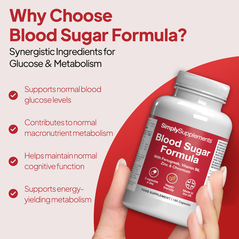 Synergistic ingredients for glucose and metabolism.