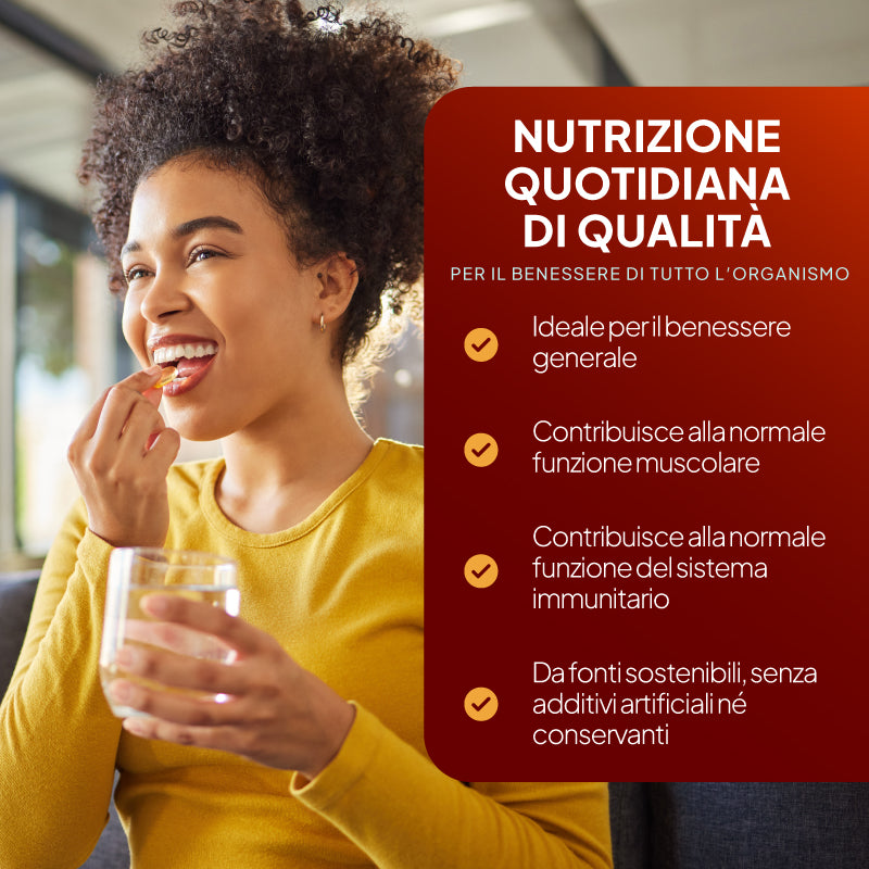 Le capsule di olio di fegato di merluzzo contribuiscono al mantenimento della funzione muscolare
